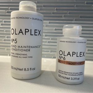 Olaplex No. 5 Bond Maintenance Conditioner and Olaplex No. 6 Bond Smoother